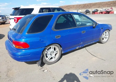 1998 Subaru Impreza Outback Sport из США, поврежденный, VIN JF1GF4853WH812834